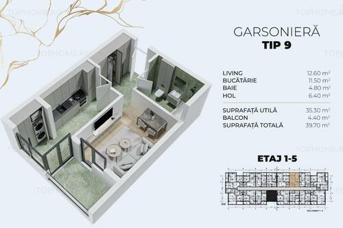 TOP HOME 9 -  Metrou Berceni