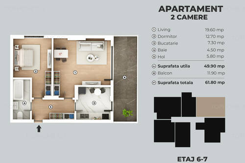 Metalurgiei Carrefour - 2 Camere Balcon 11mp