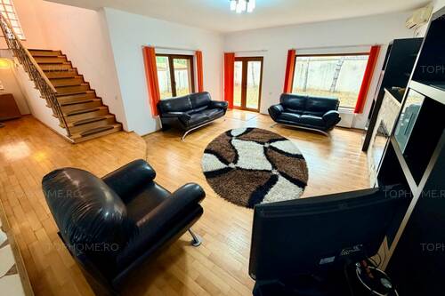 Casa Individuala In Zona Exclusivista. 5 Cam. Teren 500 Mp