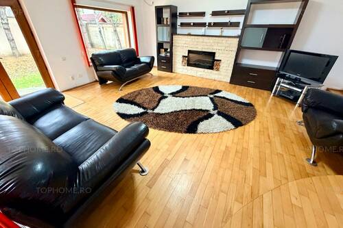 Casa Individuala In Zona Exclusivista. 5 Cam. Teren 500 Mp