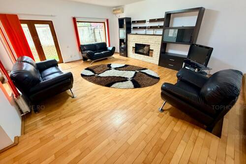 Casa Individuala In Zona Exclusivista. 5 Cam. Teren 500 Mp