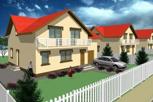 Casa Individuala P+1+Pod. 4 Cam. Teren 585 Mp