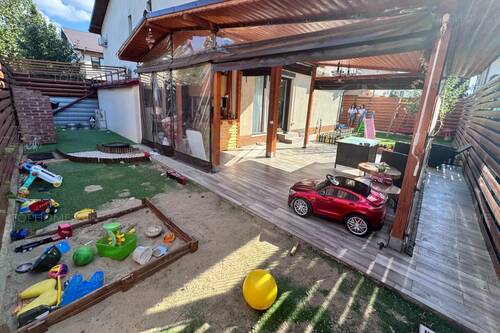 Casa P+1+M. 5 Cam. Mobilata-Utilata Complet. Teren 205mp