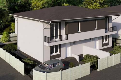 Casa P+1+Pod Situata In Allegria. 4 Cam. Util 105mp. Teren 2