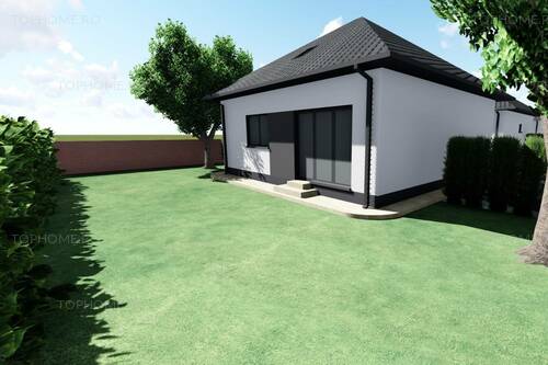 Casa Pe Parter 3 Cam+Pod.Teren 210mp.