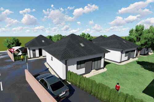 Casa Pe Parter 3 Cam+Pod.Teren 210mp.