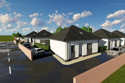 Casa Pe Parter 3 Cam+Pod.Teren 210mp.