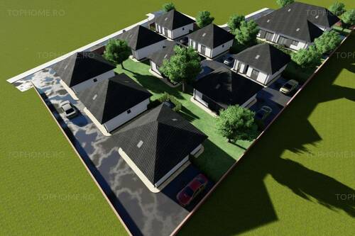 Casa Pe Parter 3 Cam+Pod.Teren 210mp.