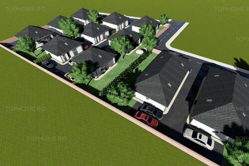 Casa Pe Parter 3 Cam+Pod.Teren 210mp.